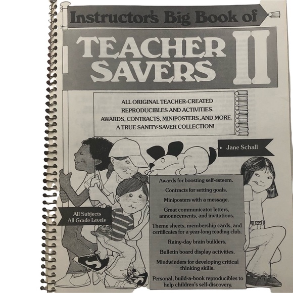 Book - Instructor’s Big Book of Teacher Savers II by Jane Schall - Picture 3 of 7